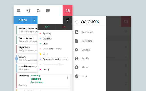 Acrolinx - AI Tool for Strategy-Aligned Content