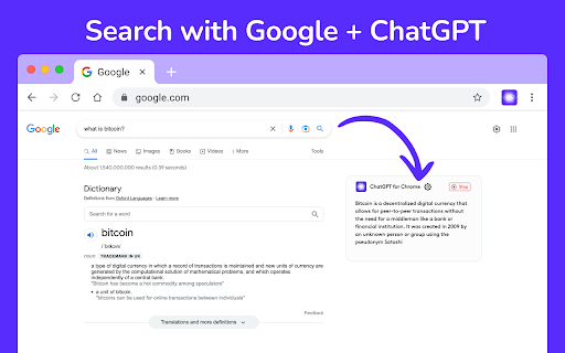 ChitChat - Chrome Extension: AI Tool for Improved Browsing