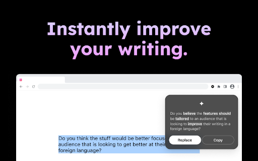 Phrases.ai - Chrome Extension: AI Tool for Smart Text Transformation