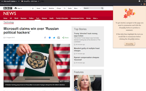 SummarizeIt - Chrome Extension: AI Tool for Instant News Summaries