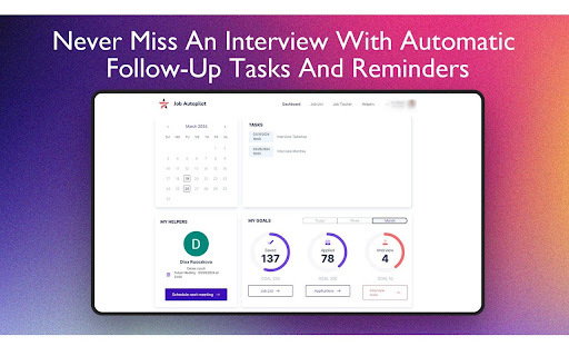 JobAutopilot - Chrome Extension: AI tool for automated job apps & skill growth