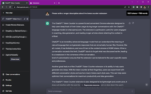 ChatGPT Token Counter: AI Tool for Tracking