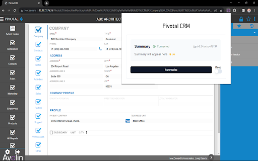 Pivotal Copilot: AI Tool for CRM Data Efficiency