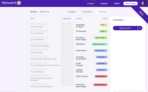 Netwerk - Chrome Extension: AI Tool for Hiring