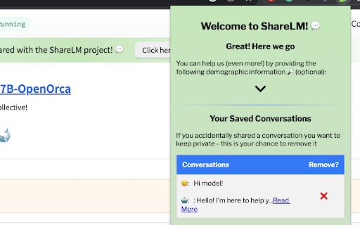 Chat-bot Conversations Dataset Collector: AI Tool for Chat-Bot Dataset Collection