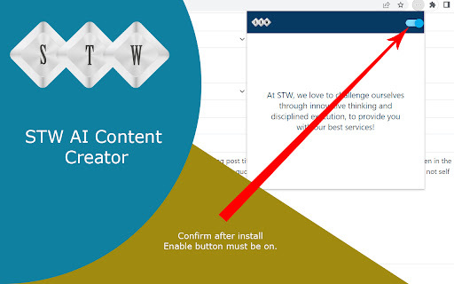 STW AI Content Creator: AI Tool for Writers