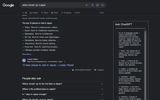 ChatGPT Assistant for Web Search: AI Tool for Smarter Browsing