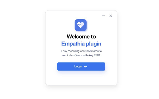 Empathia.ai - Chrome Extension: AI Tool for Clinicians