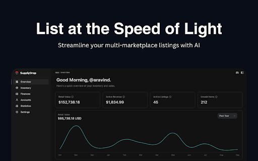 SupplyDrop Chrome Extension: AI Tool Made Easy