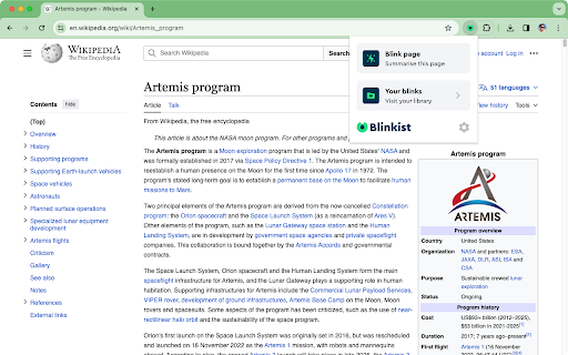 Blinkist AI - Chrome Extension: AI Tool for Smart Summaries