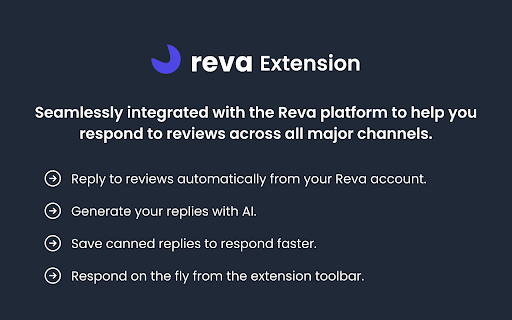 Reva Extension: AI Tool for Review Management