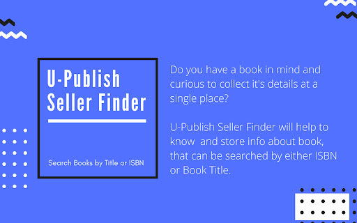 U-Publish Seller Finder: Book Prices AI Tool