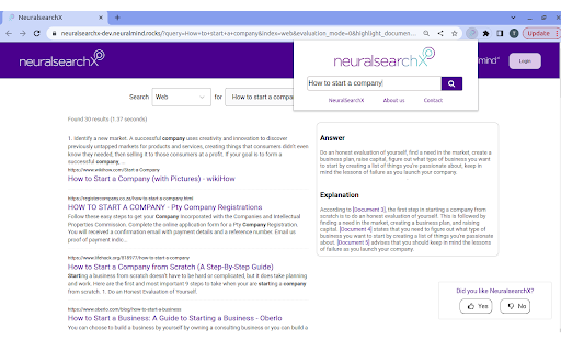 NeuralSearchX - Chrome Extension: AI Tool