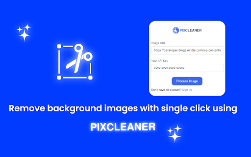 Pixcleaner Background Remover: AI Tool for Chrome