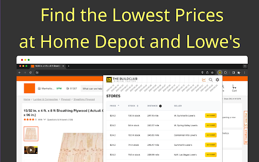 BuildClub - Chrome Extension: AI Tool for Lowest Prices