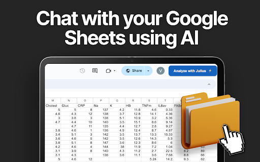 Julius - AI Tool for Google Sheets Analysis