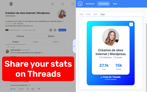 Trovy - Chrome Extension: Enhance Threads with AI Tool