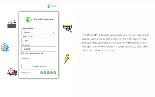 ChatGPT Extension - Chrome Extension: AI Tool to Enhance Browsing