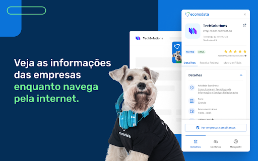 Econodata - Chrome Extension: AI Tool