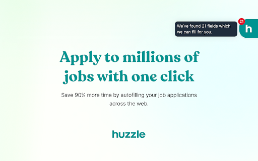 Huzzle - Chrome Extension: AI Tool for Job Autofill