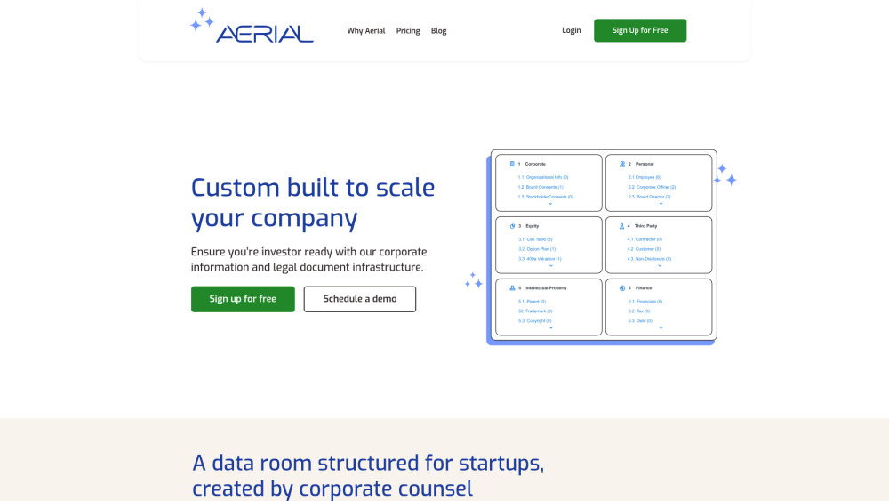 Aerial: AI Tool for Legal Document Ease