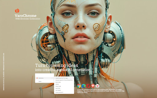 Varoriya AI Browser Integration: AI Image Transformation