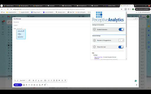 Telugu Autocomplete Assistant: AI Typing Enhancement