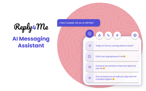 Reply4Me - Chrome Extension: AI Tool for Smarter Replies