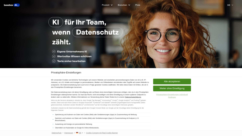 Basebox AI: Secure AI Tool for Regulated Industries