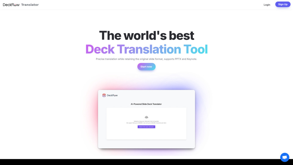 DeckFlow: AI Tool for Accurate Translations