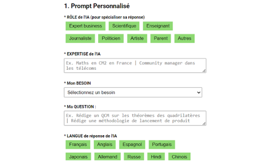 AI Prompt Generator - Chrome Extension: AI Tool for Optimized Prompts