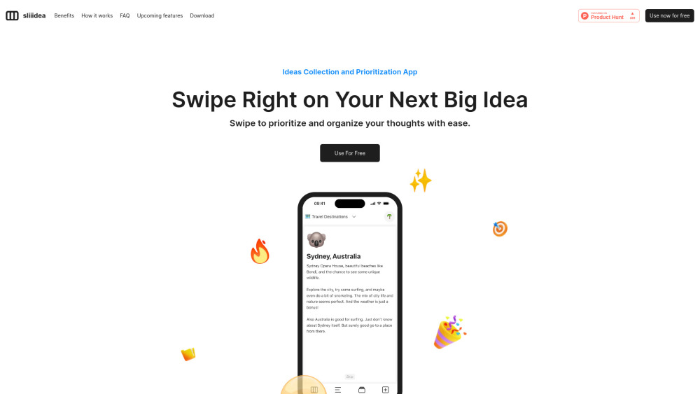 sliiidea: AI Tool for Idea Management