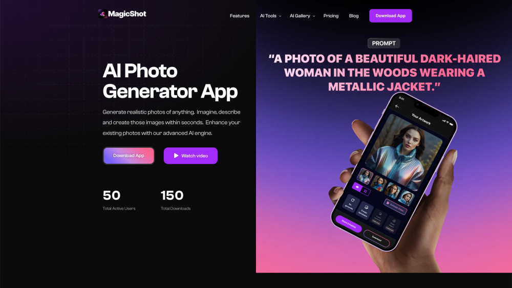 MagicShot.ai: AI Image Generator for Quick Visuals