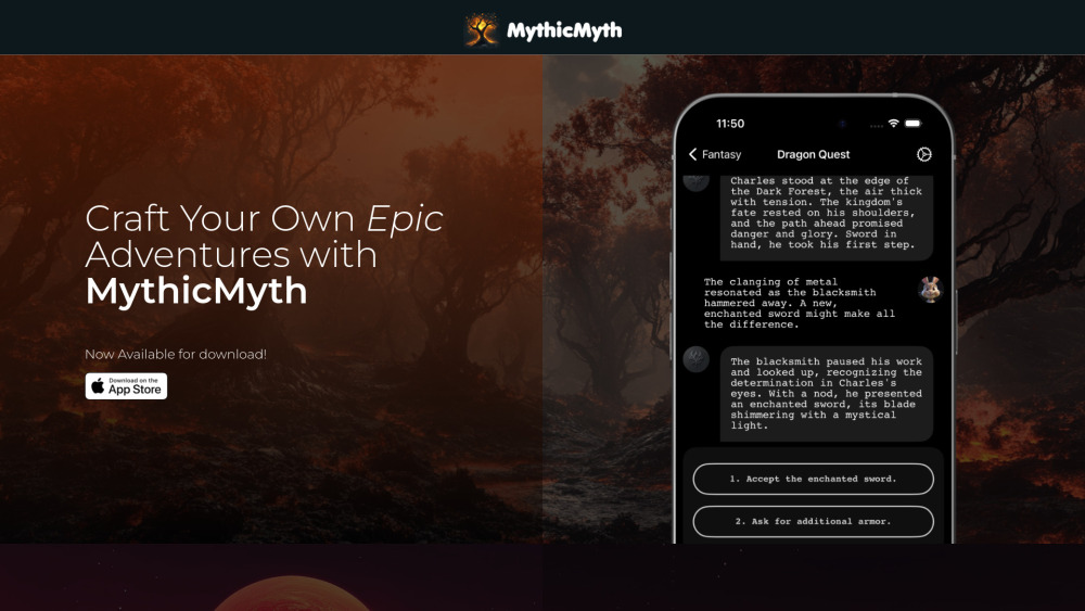 MythicMyth: AI Tool for Personalized Storytelling