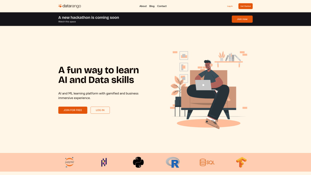 Datarango: Fun AI tool! Learn data skills