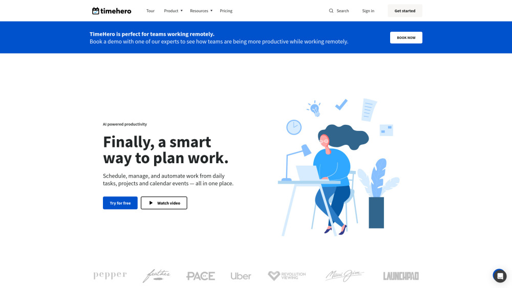 TimeHero: AI Tool for Team Task Planning