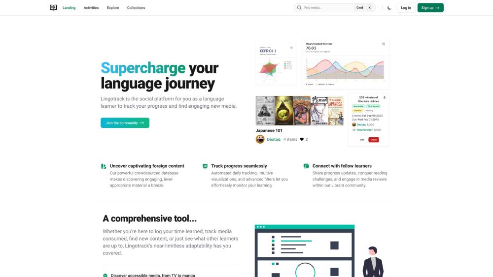 Lingotrack: AI Tool to Track & Accelerate Language Learning