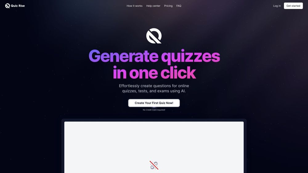 QuizRise.com: AI Tool for Effortless Quizzes