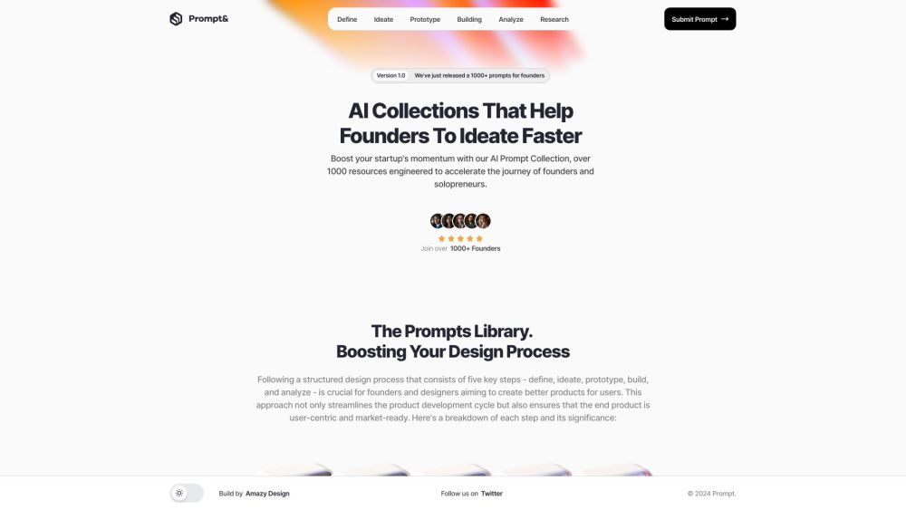 Prompt: AI Tool for Faster Ideation & Creativity