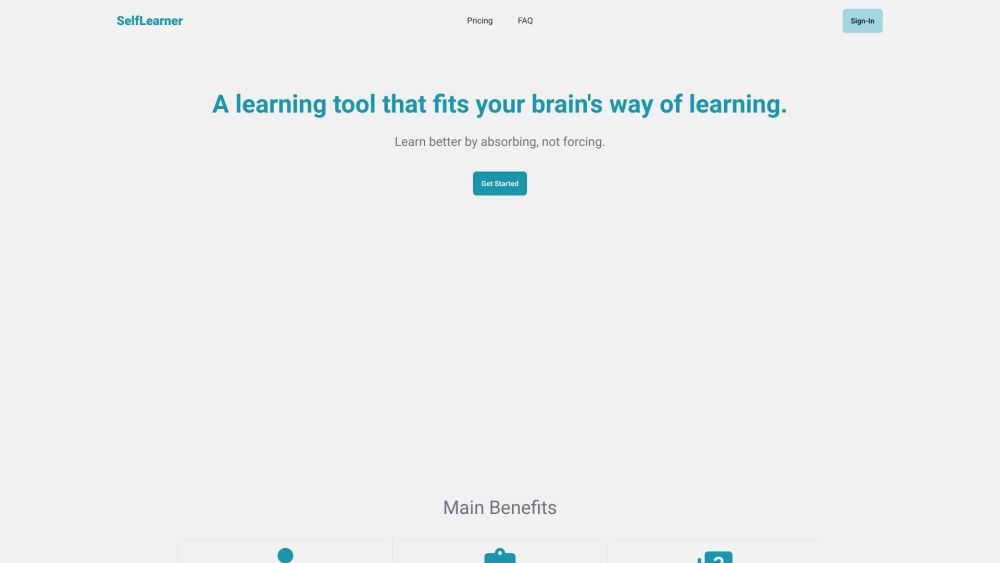 SelfLearner: AI Tool for Easy Learning