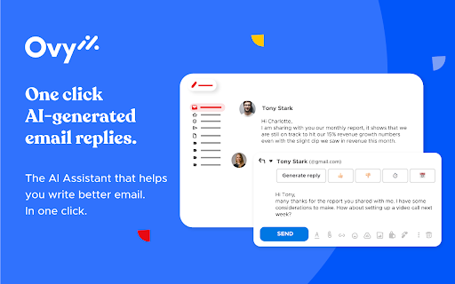 Ovy - Chrome Extension: AI Email Writing Tool