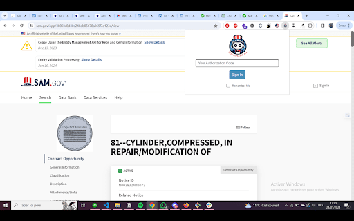 GovPipeline AI Extension: Automate SAM.gov Data Transfer