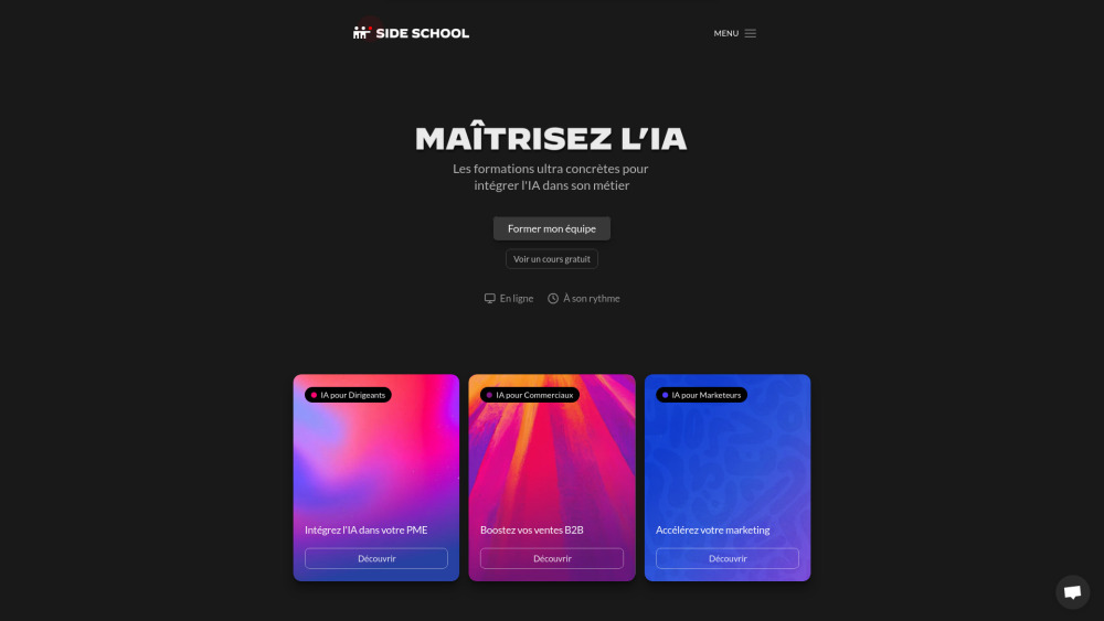 Side School: ai tool to boost productivity