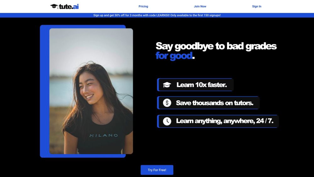 tute.ai: AI Tool for Anytime Learning Growth