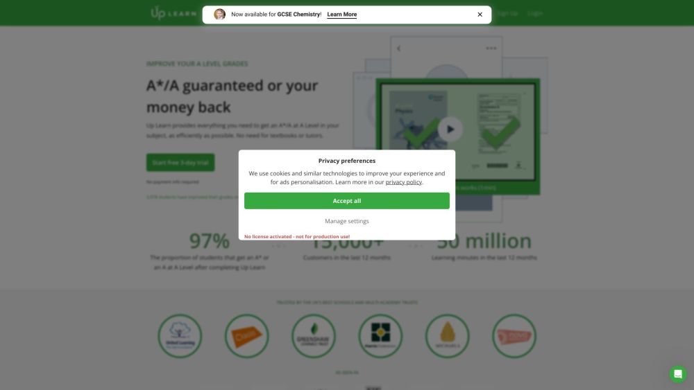 Up Learn: AI Tool for A at A Level