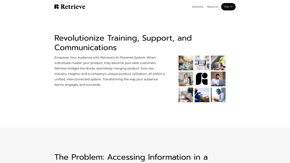 Retrieve Technologies, Inc.: Revolutionize Knowledge Retrieval