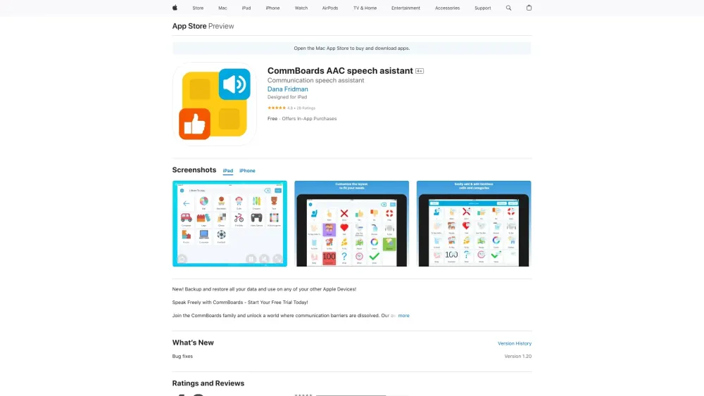 CommBoards: AI Tool for Speech Disabilities