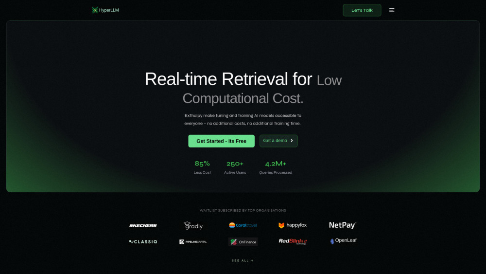 HyperLLM: Efficient AI Tool for Rapid Training