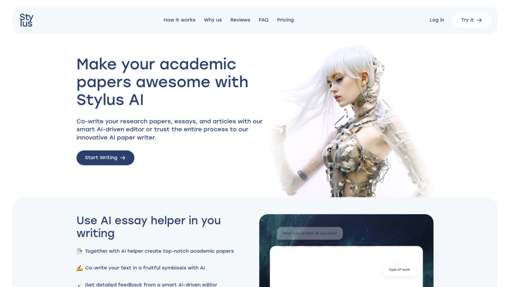 myStylus: AI Tool for Writing & Research