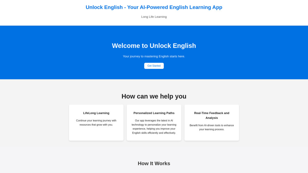 Unlock English: AI Tool for Intuitiv